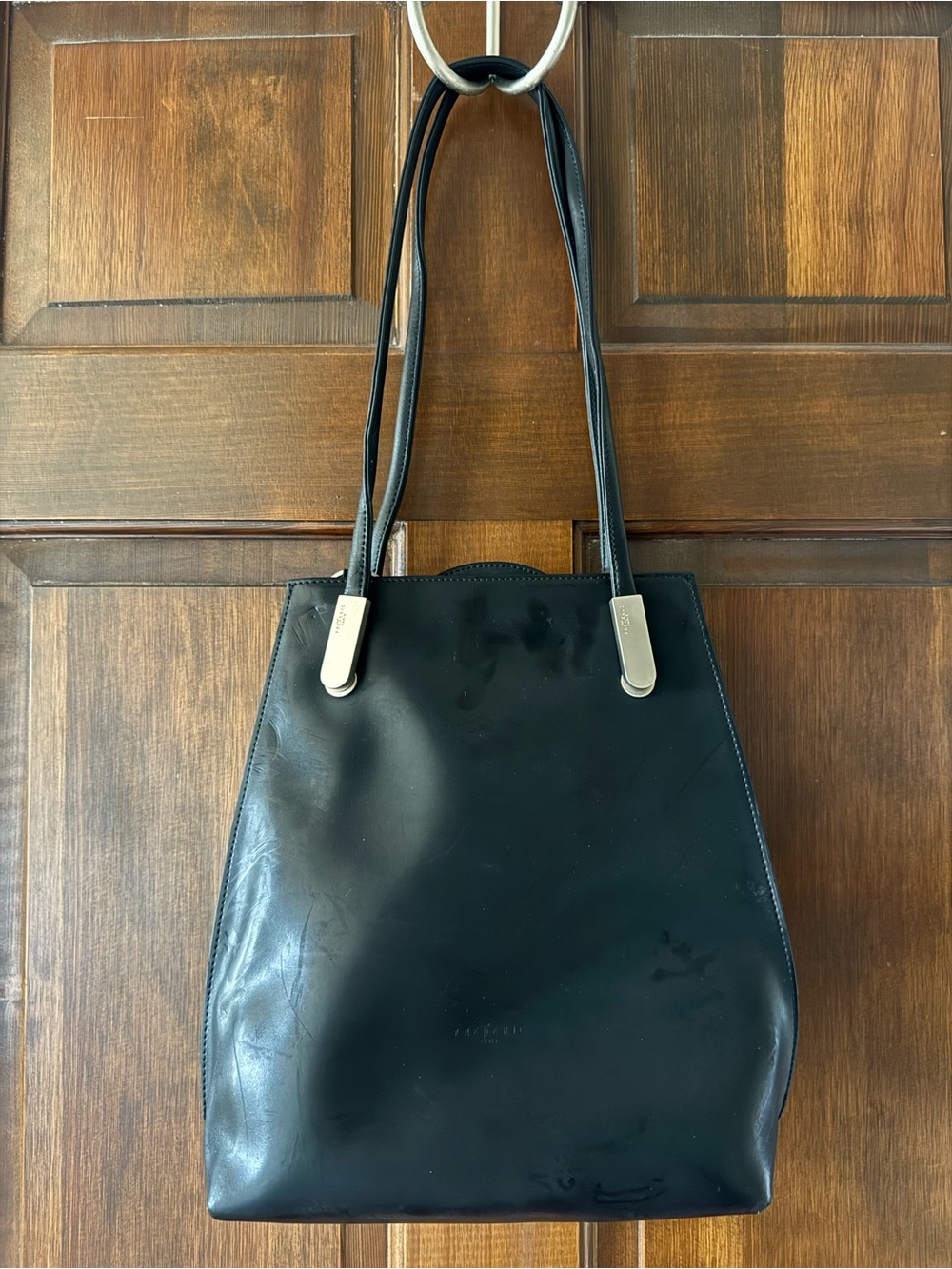 FredericT Leather Shoulder Handbag
Backpack, Black